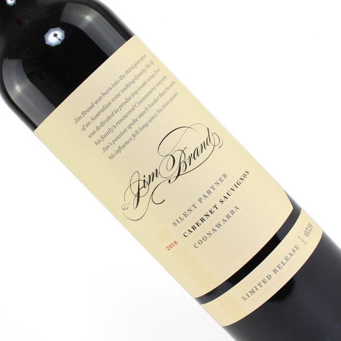 Brand & Sons, "Silent Partner" Cabernet Sauvignon Close Up