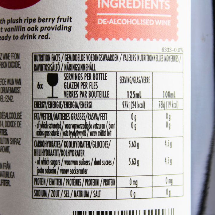 Bundle - De Bortoli, The Very Cautious One Shiraz 0.0% 9-Pack