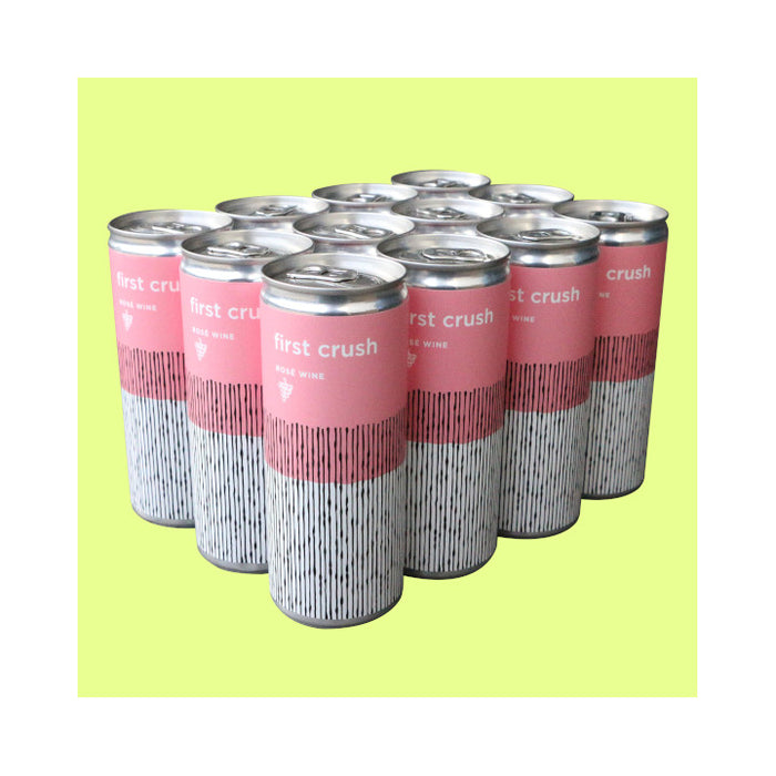 First Crush Cans - Rose 12 Pack