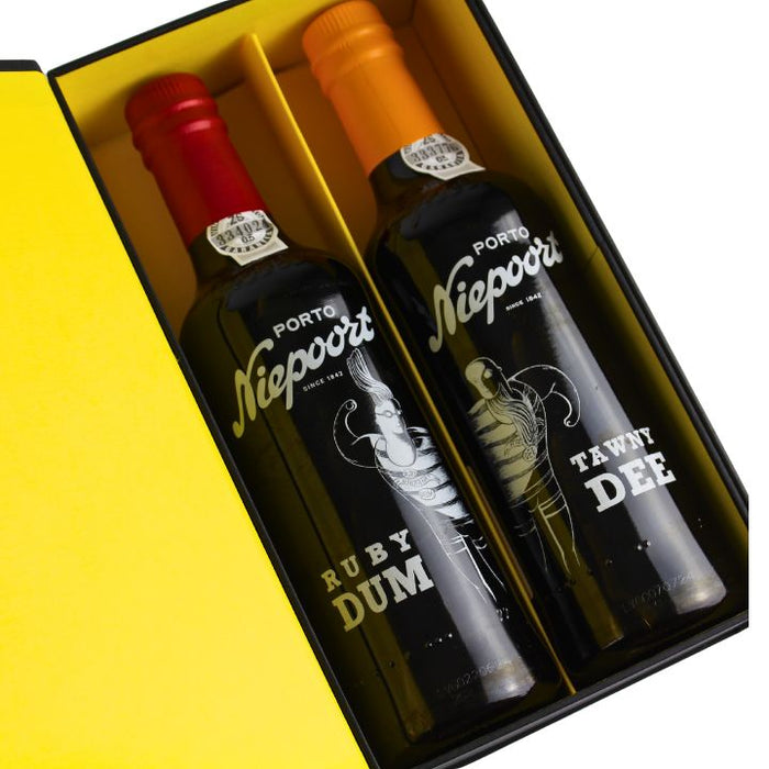 Niepoort Ruby Dum & Tawny Dee (Halves) Gift Pack