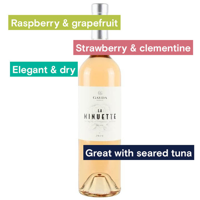 Provence-Style Rose Wine Gift