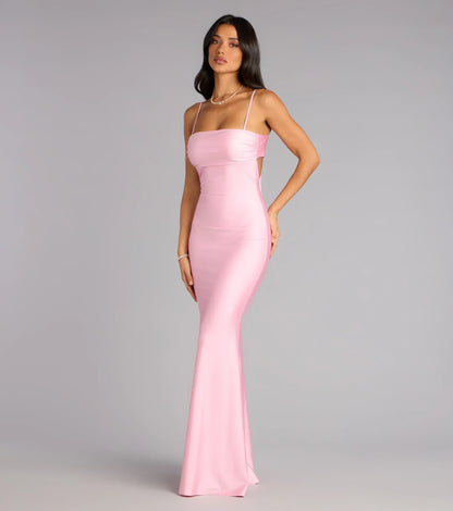 Sierra Tie-Back Mermaid Formal Dress