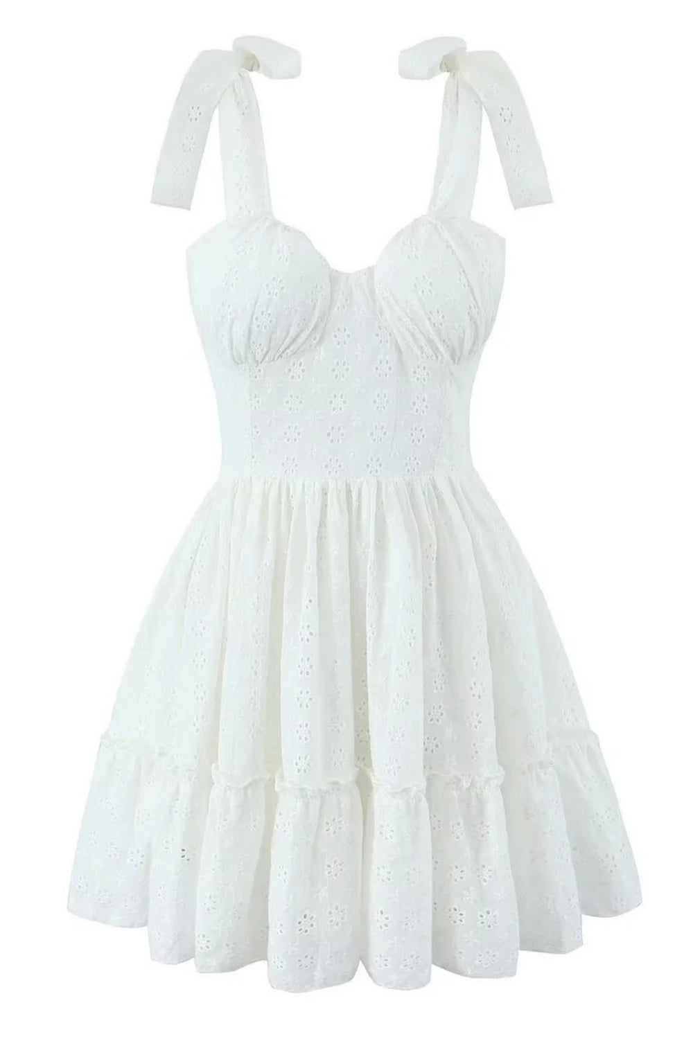Black Straps Illusion Ruched Lase-up Short Dress