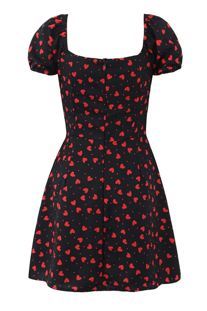 Blue Floral Cap Sleeve Bow Long Dress