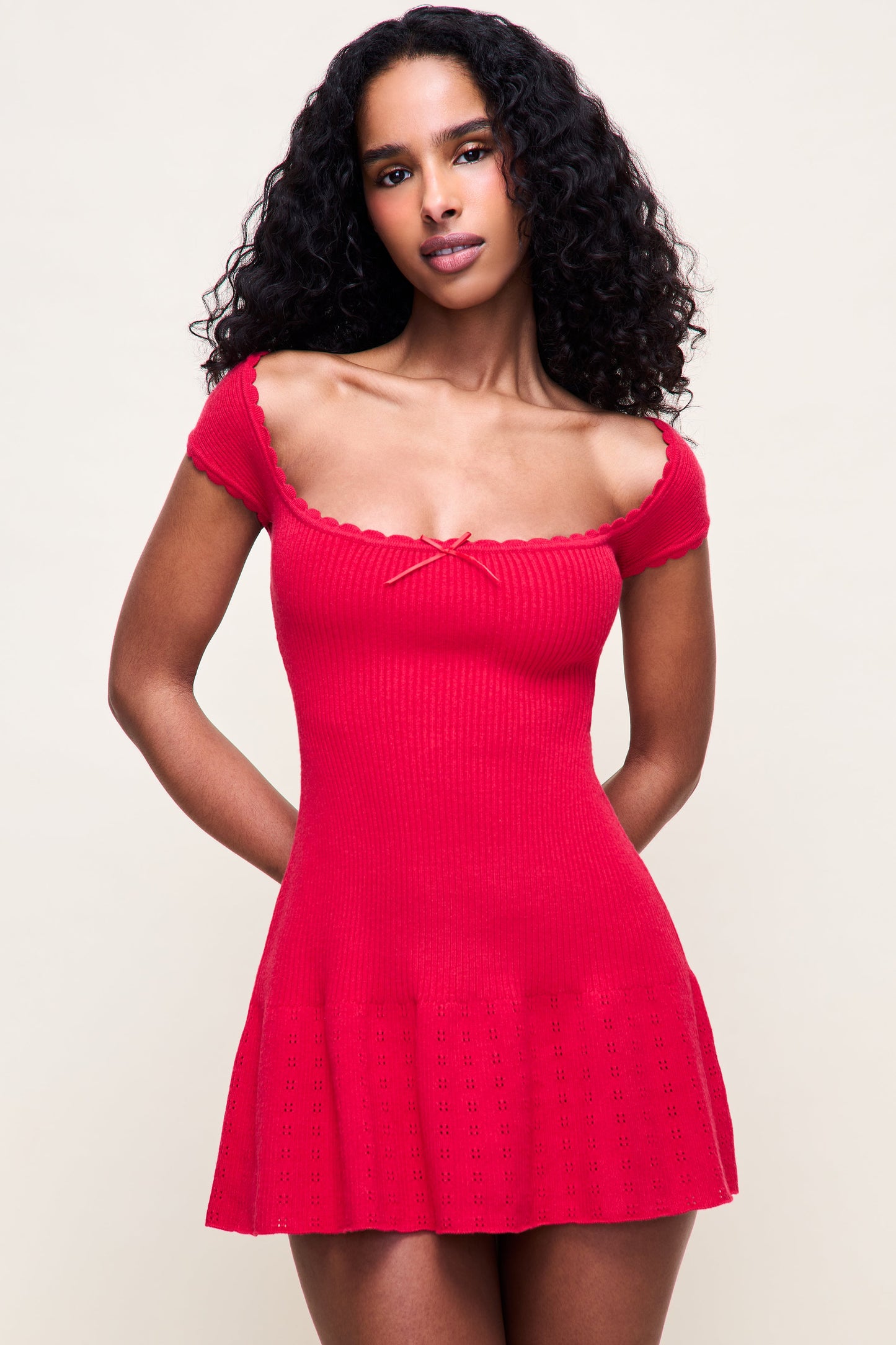 Eileen Pointelle Dress