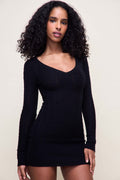 Poet Cable Knit Mini Dress
