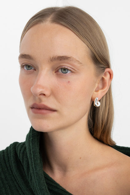 BUBBLE TWIST EARRINGS