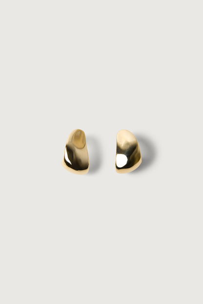 CHUNKY CURVED EARRINGS