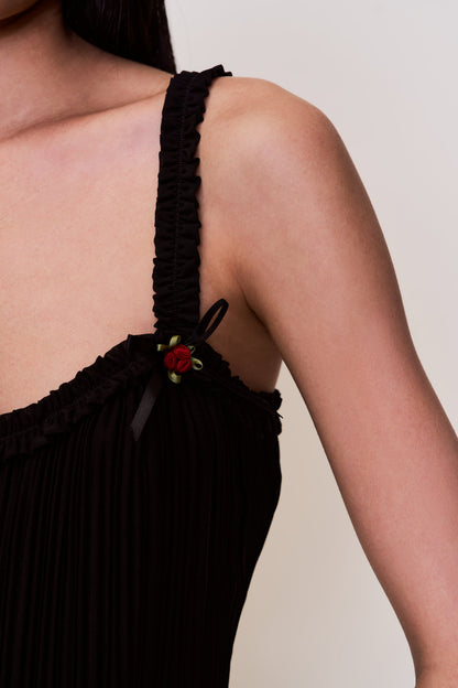 Penelope Plisse Dress