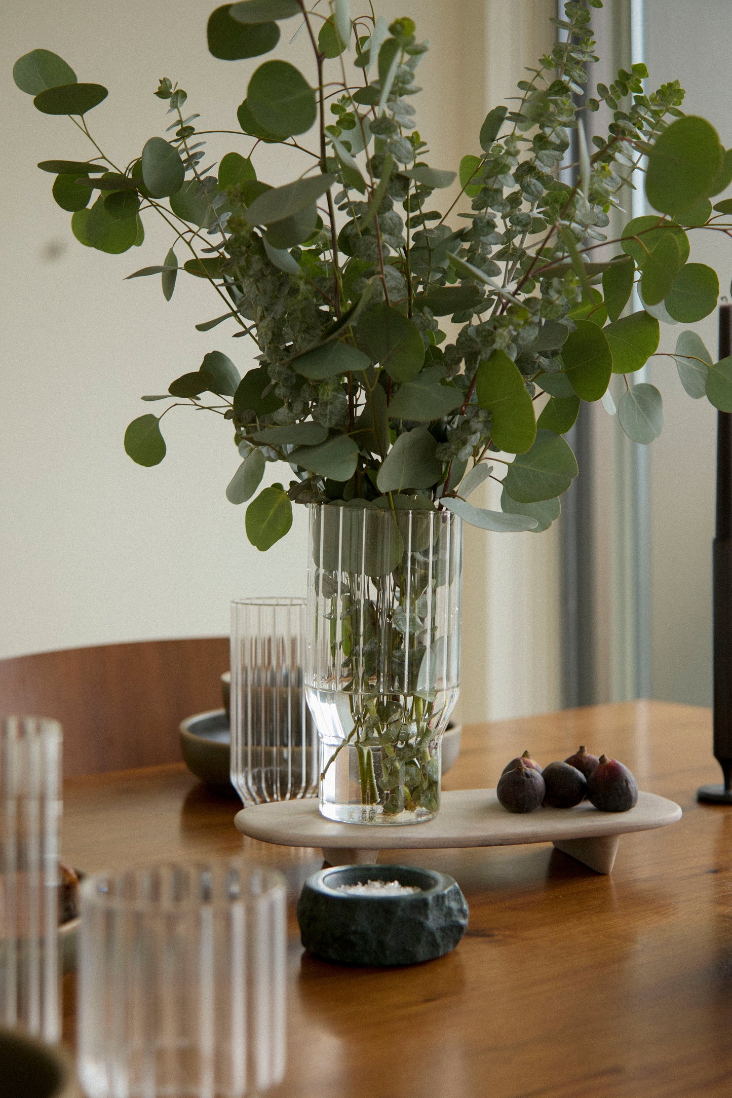 FLUTED VASE