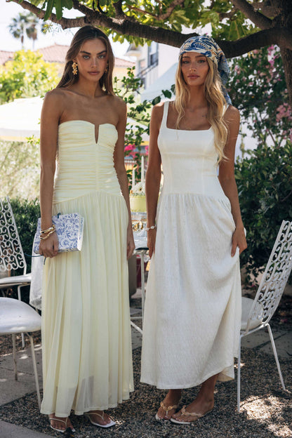 NIA Beverly Mesh Maxi Dress
