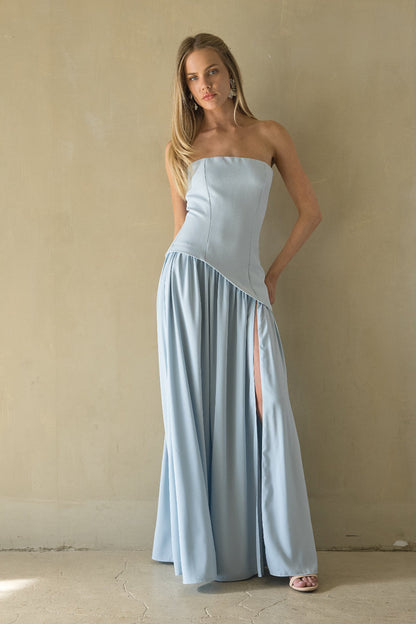 Retta Asymmetrical Maxi Dress