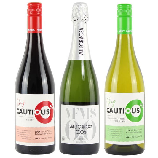Alcohol-Free Wine Mixed Bundle - 0% 3-Pack