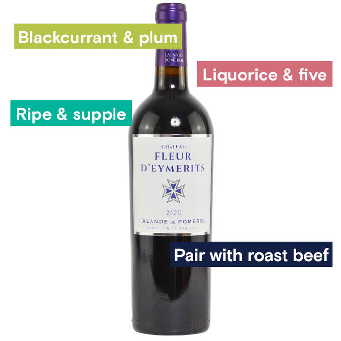 Chateau Fleur d'Eymerits, Lalande-de-Pomerol bottle and notes