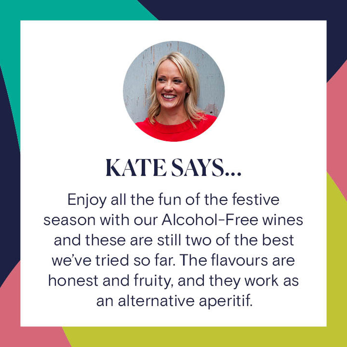 Kate Goodman gives her opinion on our Alcohol-Free Wine Christmas Gift
