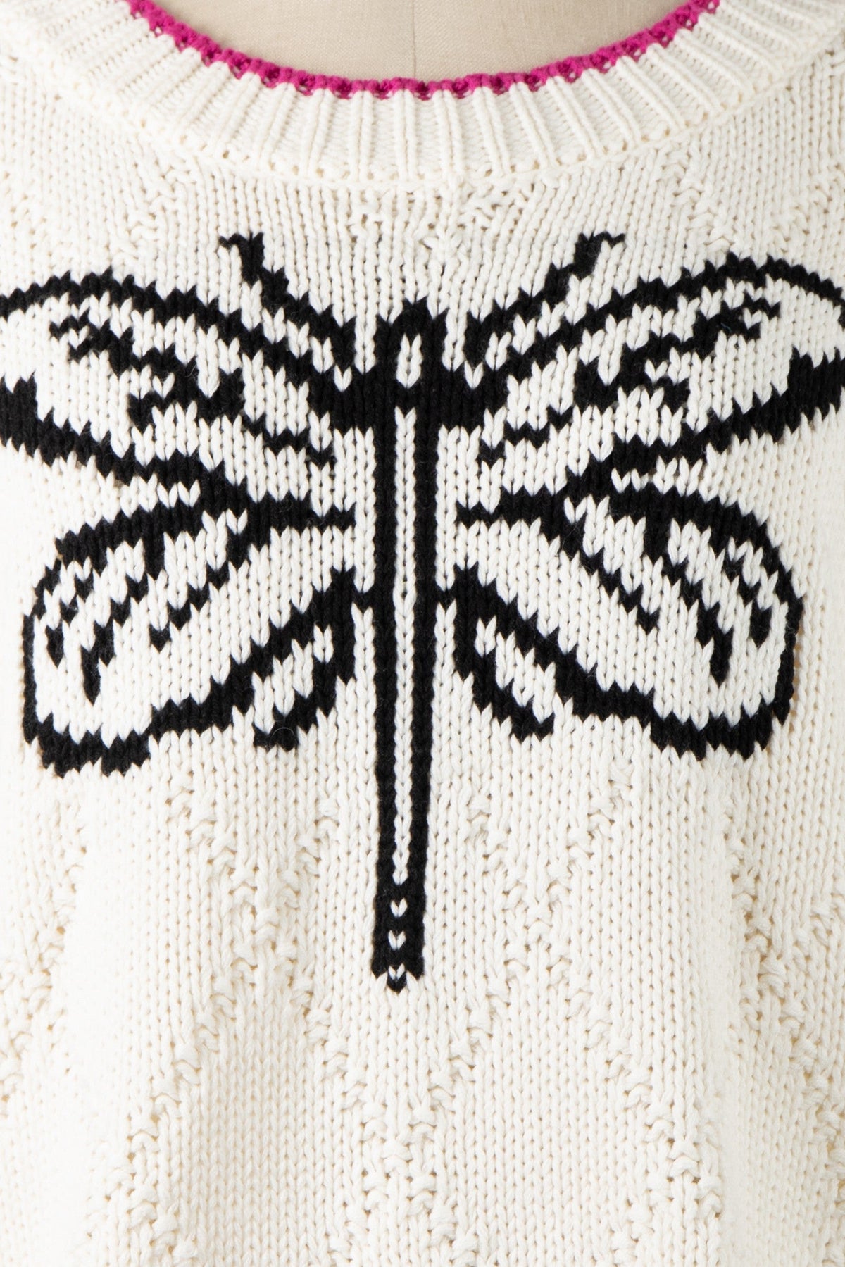 Dragonfly Oversized Knit Sweater