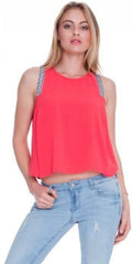 Lush Cabo Cherry Red Tank Top