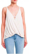 Endless Possibilities Blush Surplice Wrap Tank Top