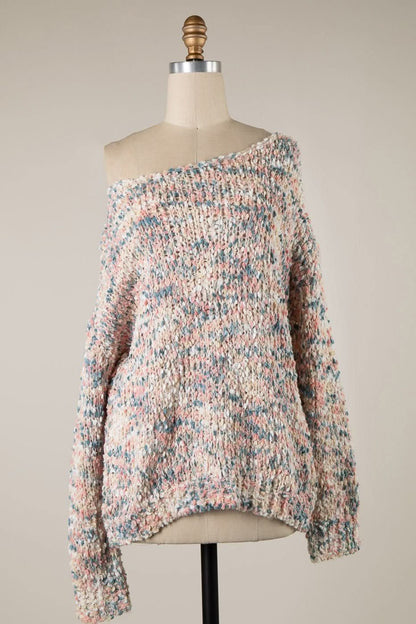 Jordan Blue Multi Knit Sweater