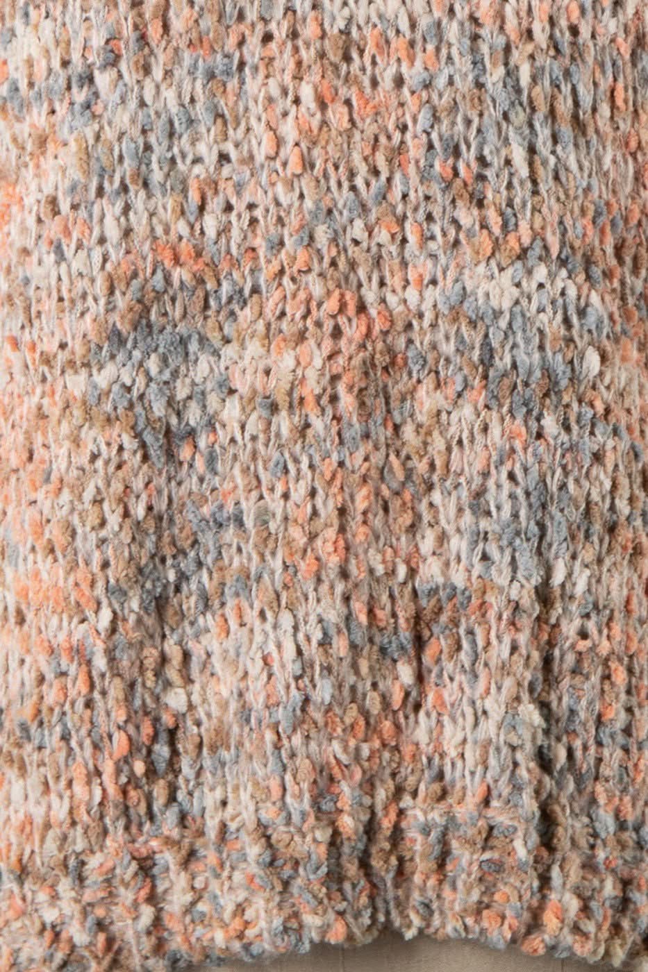 Jordan Marsala Multi Knit Sweater
