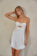 Lorelai Double Twist Tie Mini Dress