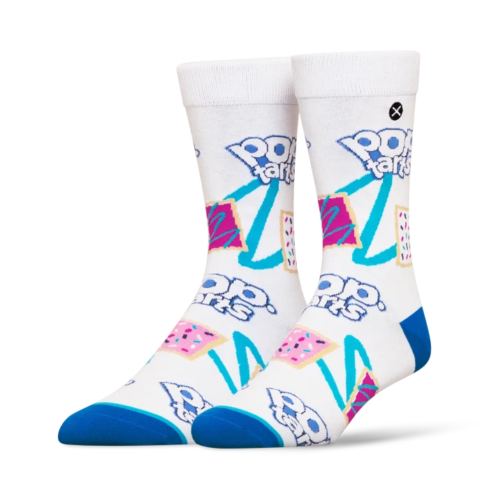 ODD SOX Pop Tart Socks 2 Pack featuring colorful, playful sock designs with fun pop tart patterns, perfect for casual wear.