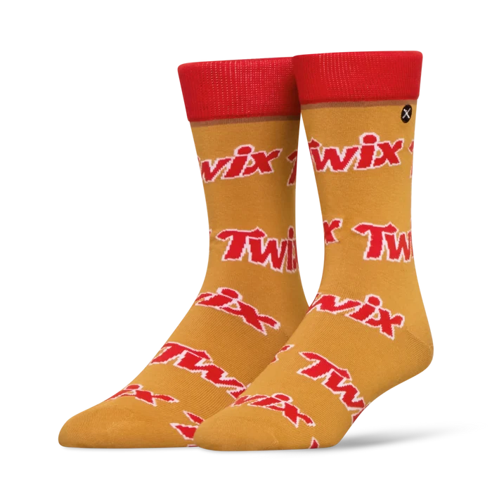 Pair of ODD SOX Twix socks in a 2-pack featuring colorful, patterned sock designs with the ODD SOX brand logo visible.