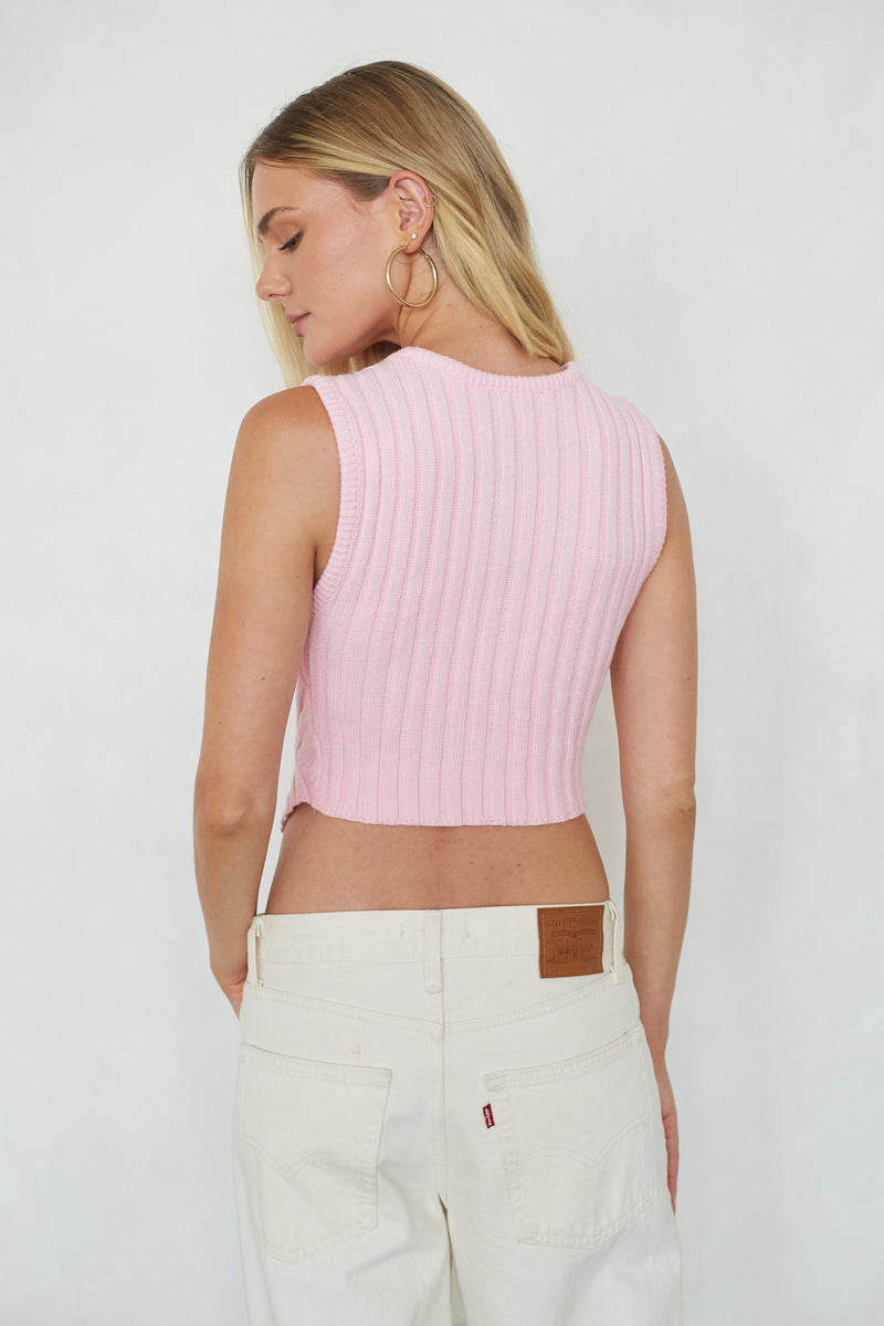 Robin Knit Sweater Tank Top