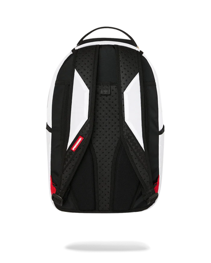 Sprayground Money Bear Stash backpack with bold design, featuring a bear graphic and spacious accessories storage.