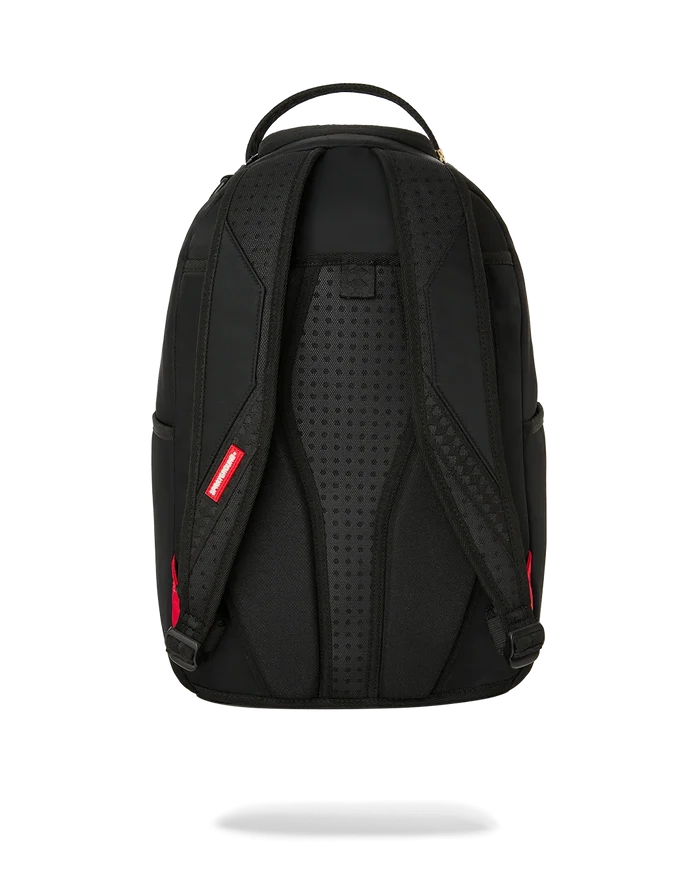 Sprayground Shark Central 2 Dark Mode backpack with shark graphic, black and dark color design, accessories style.