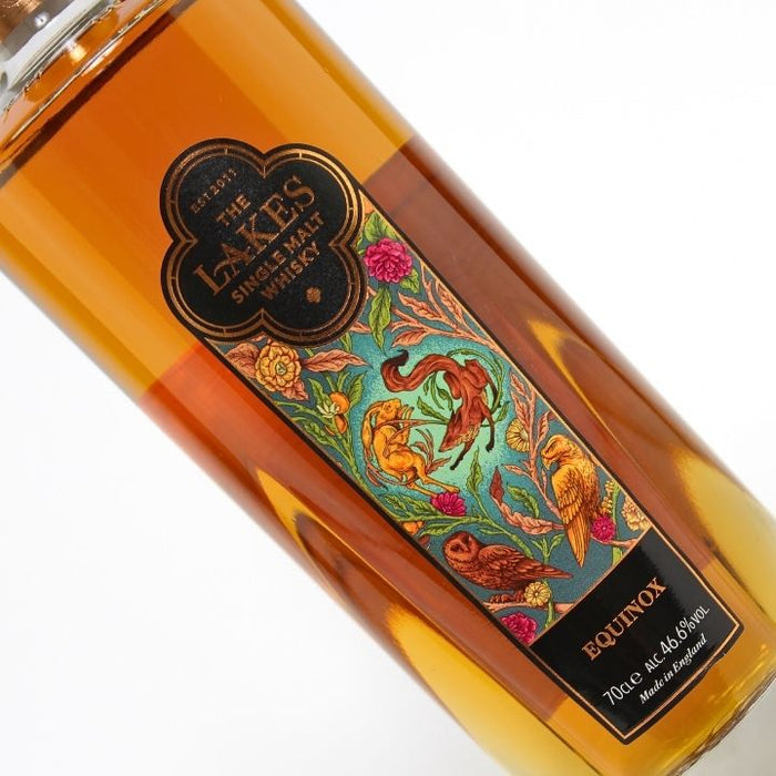 The Lakes Distillery, Whiskymaker's Edition Equinox Limited Release (70cl, 46.6%) Close Up