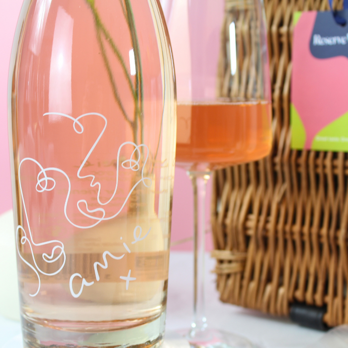 The Rosé Retreat Hamper – Rosé Wine & Artisan Chocolate